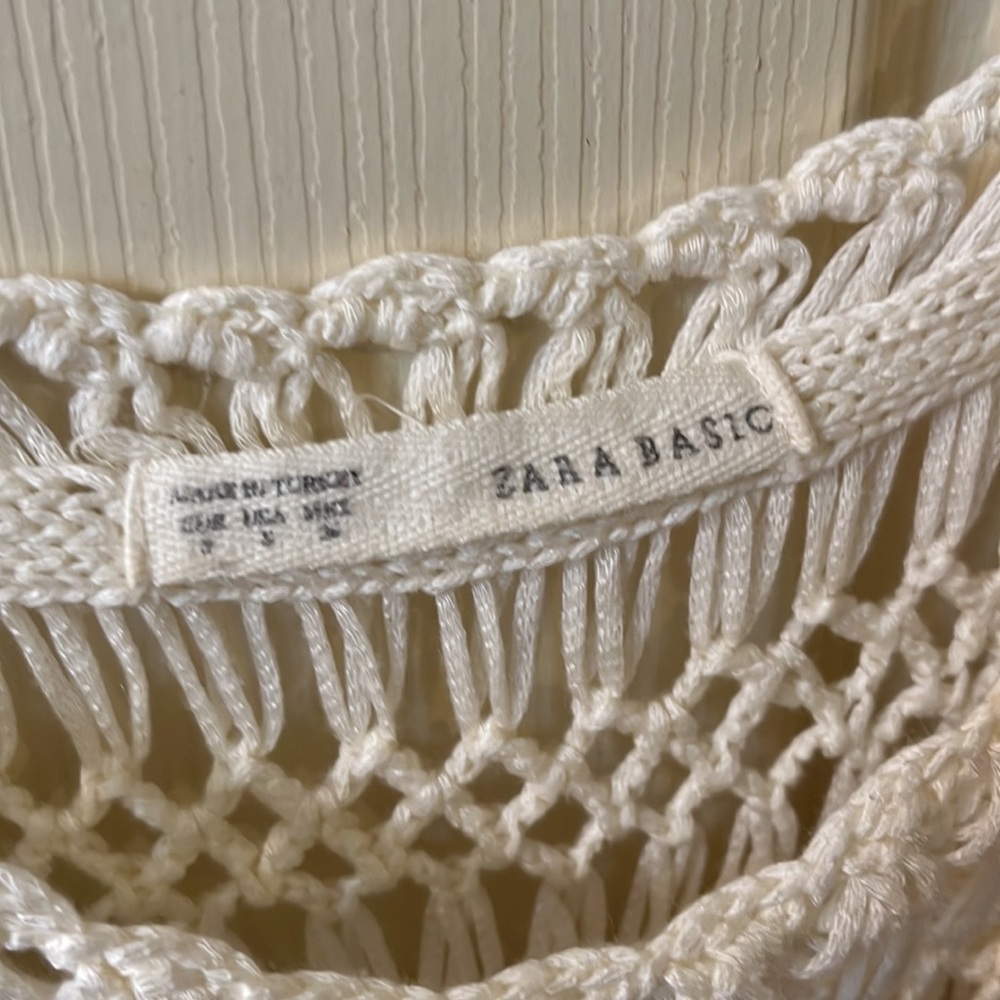 Zara Basic Pullover Poncho Size Small - image 2